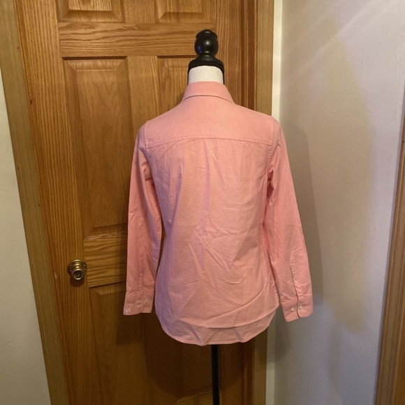 Original Penguin Small Solid Pink Long Sleeve Button-Front Casual Shirt - EUC - Picture 3 of 6